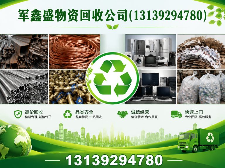 榆中县兰州废旧物资回收展示图